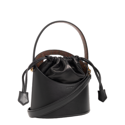 Black Secchiello Shoulder Bag