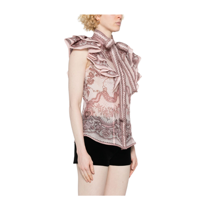 Crush Silk Blend Top