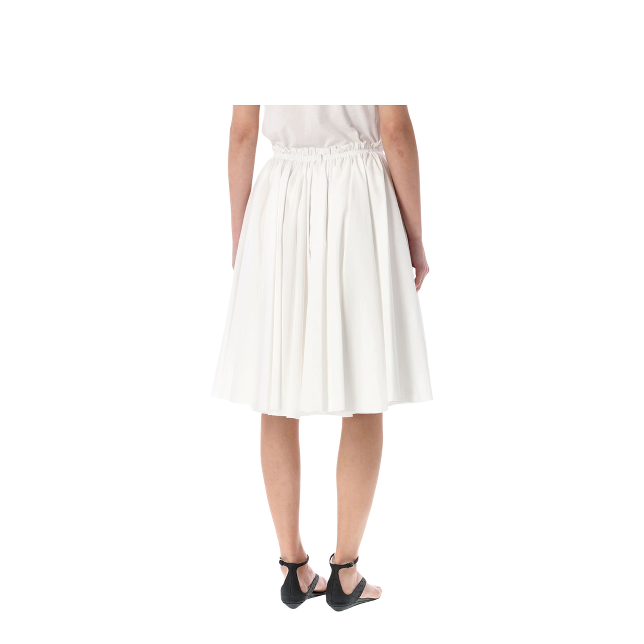 White Cotton Skirt