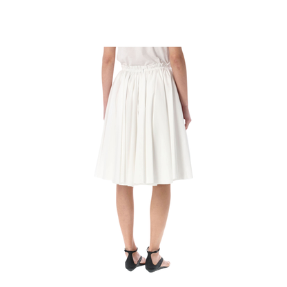 White Cotton Skirt