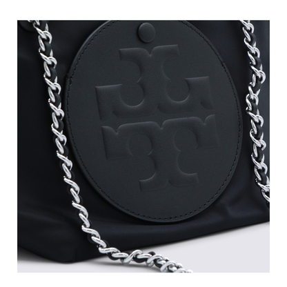 Ella Small Recycled Nylon Crossbody - Black