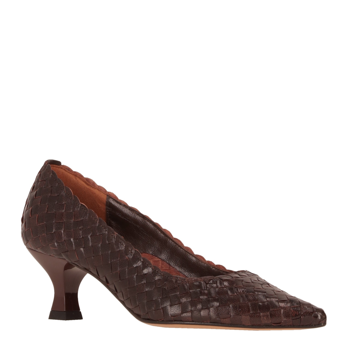MAYFEYR - LA ROSE - Carol Wooden Pumps - 97340P0CAROLCAFE
