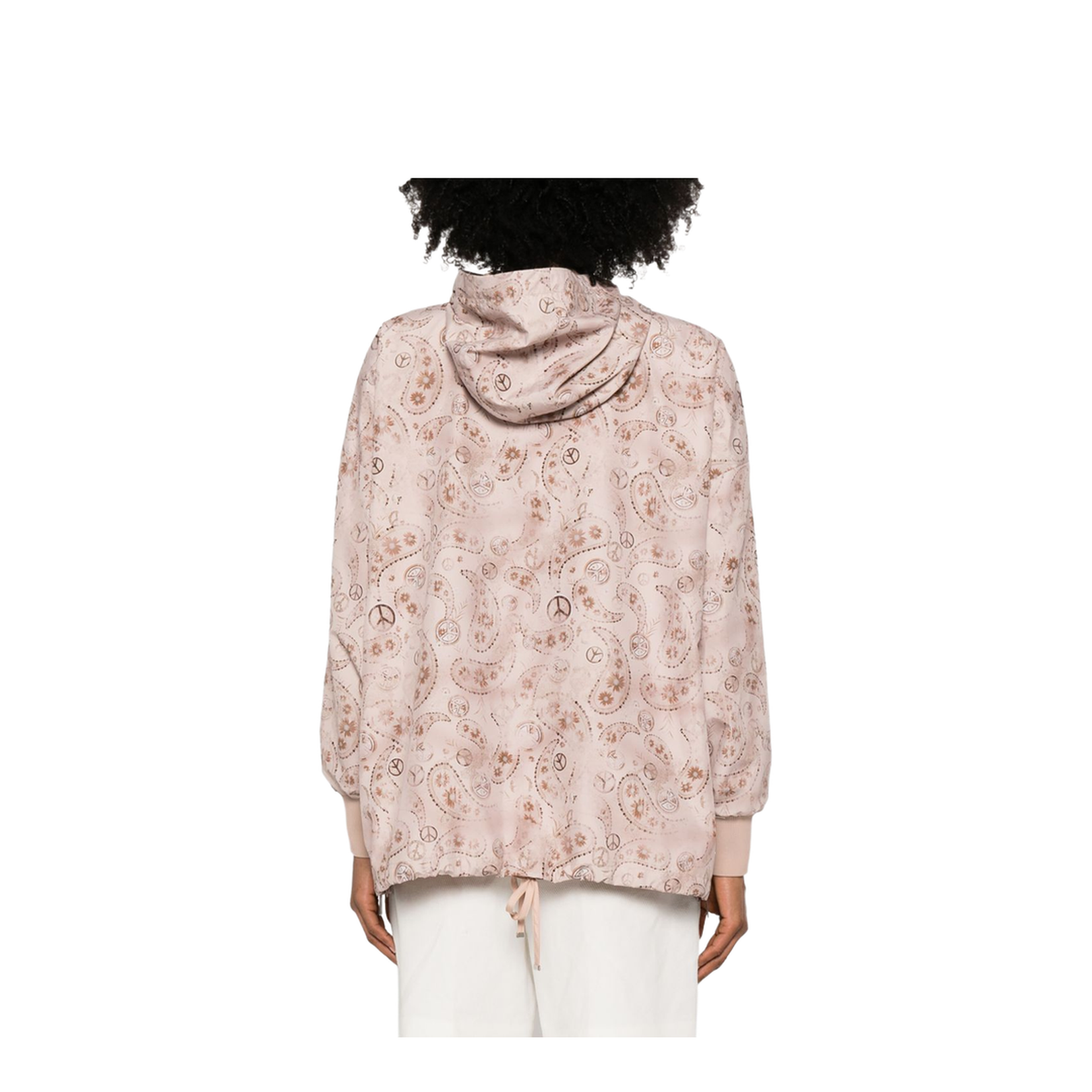 Printed Blouson Jacket