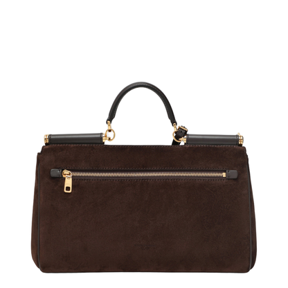MAYFEYR - Dolce & Gabbana - Brown Suede Leather Bag My Sicily - BB7782BO9038M157