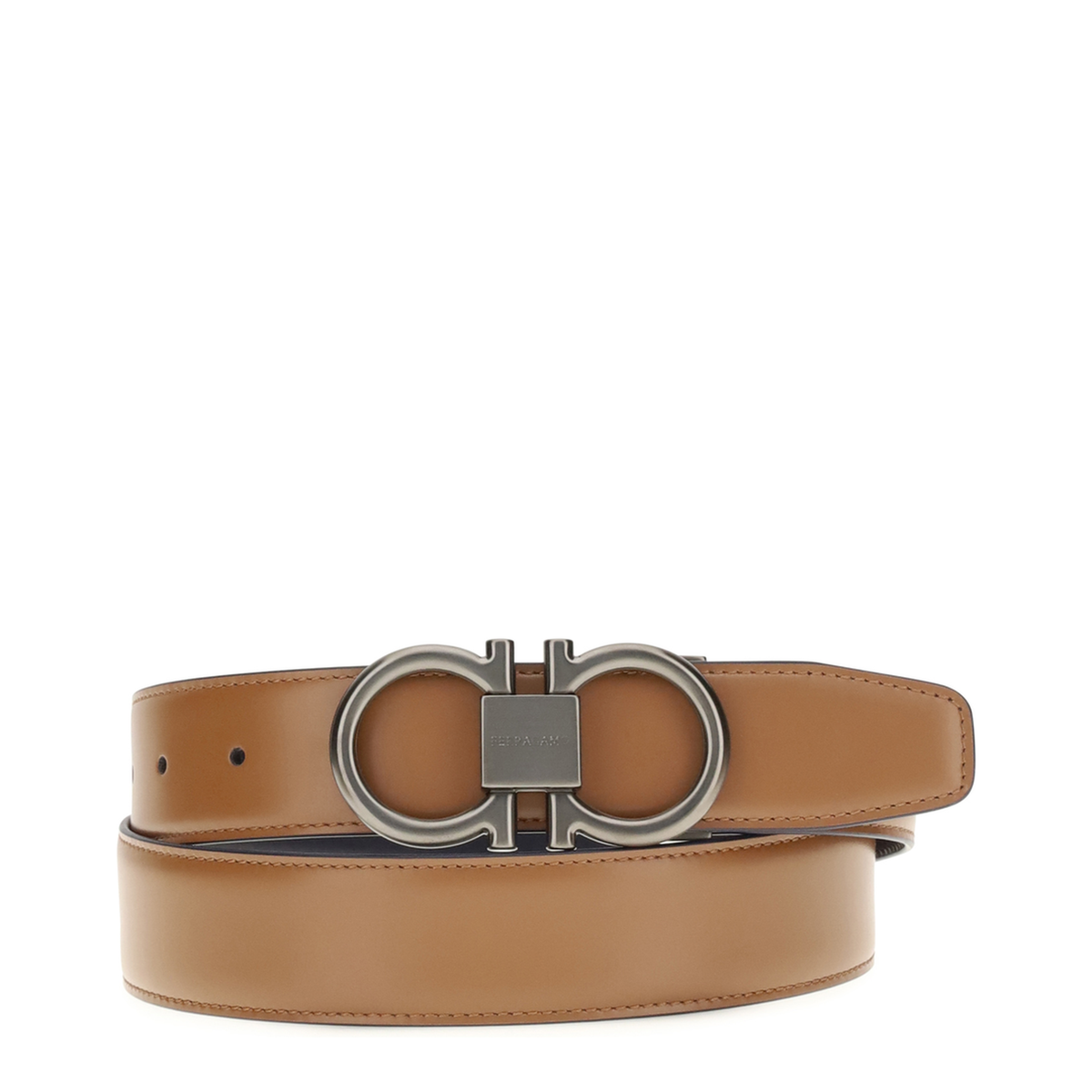 MAYFEYR - Ferragamo - Reversible Leather Gancini Belt - 794039081