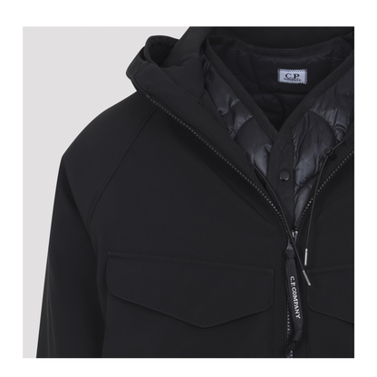 MAYFEYR - CP COMPANY - Shell Padded Hooded Lens Jacket - 21CMOW004A006097A999