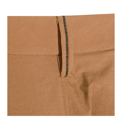 Women's Cotton Skirt Brown