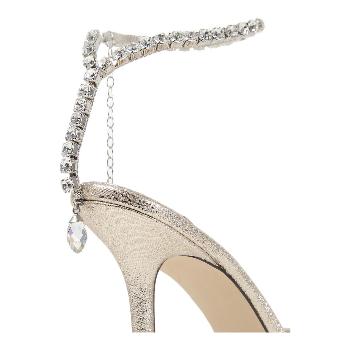 MAYFEYR - Jimmy Choo - With Heel - SAEDA100DQMPLATINUMCRYSTAL