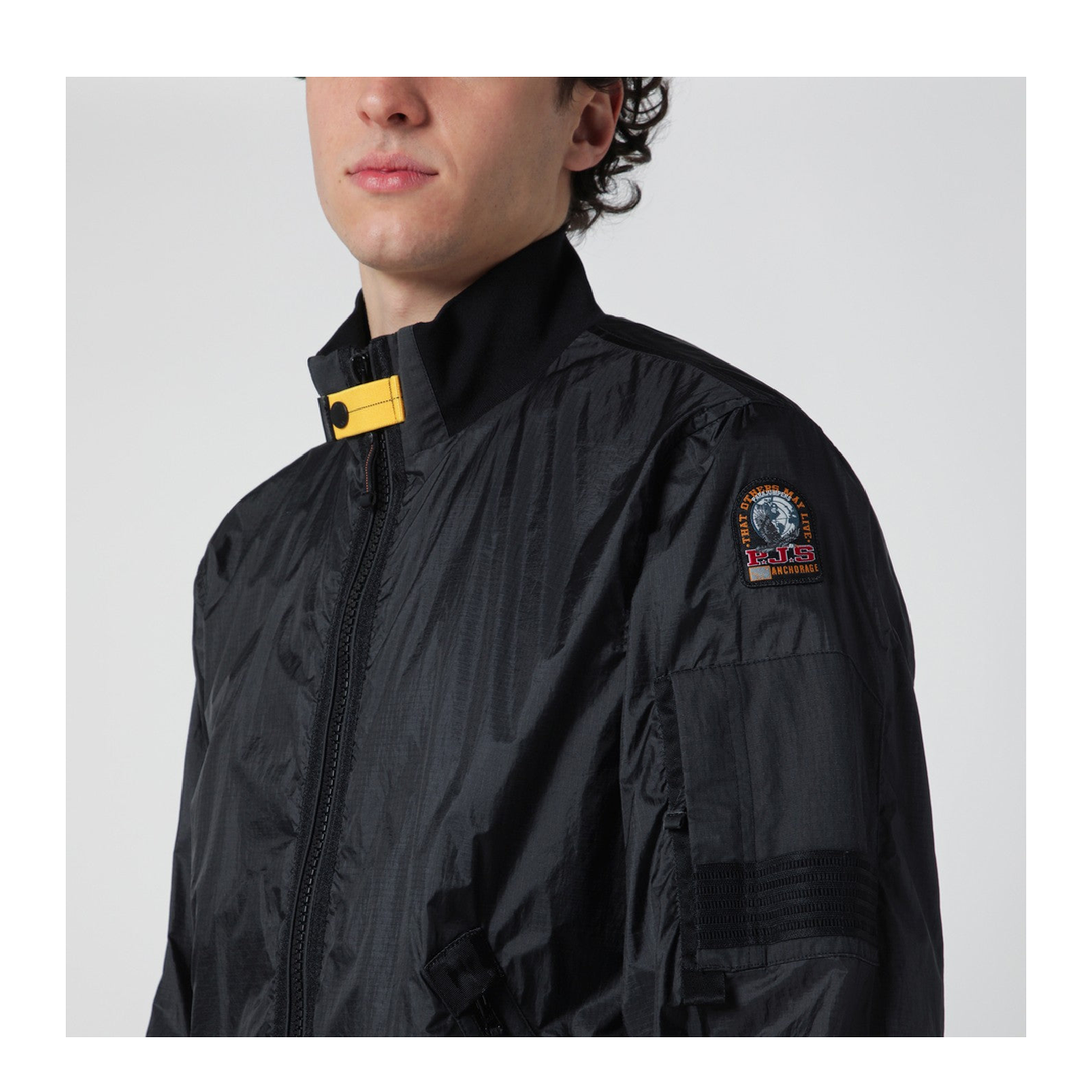 MAYFEYR - Parajumpers - Black Crofton Zip Up Jacket - 26SMPMJKRV03NY0541
