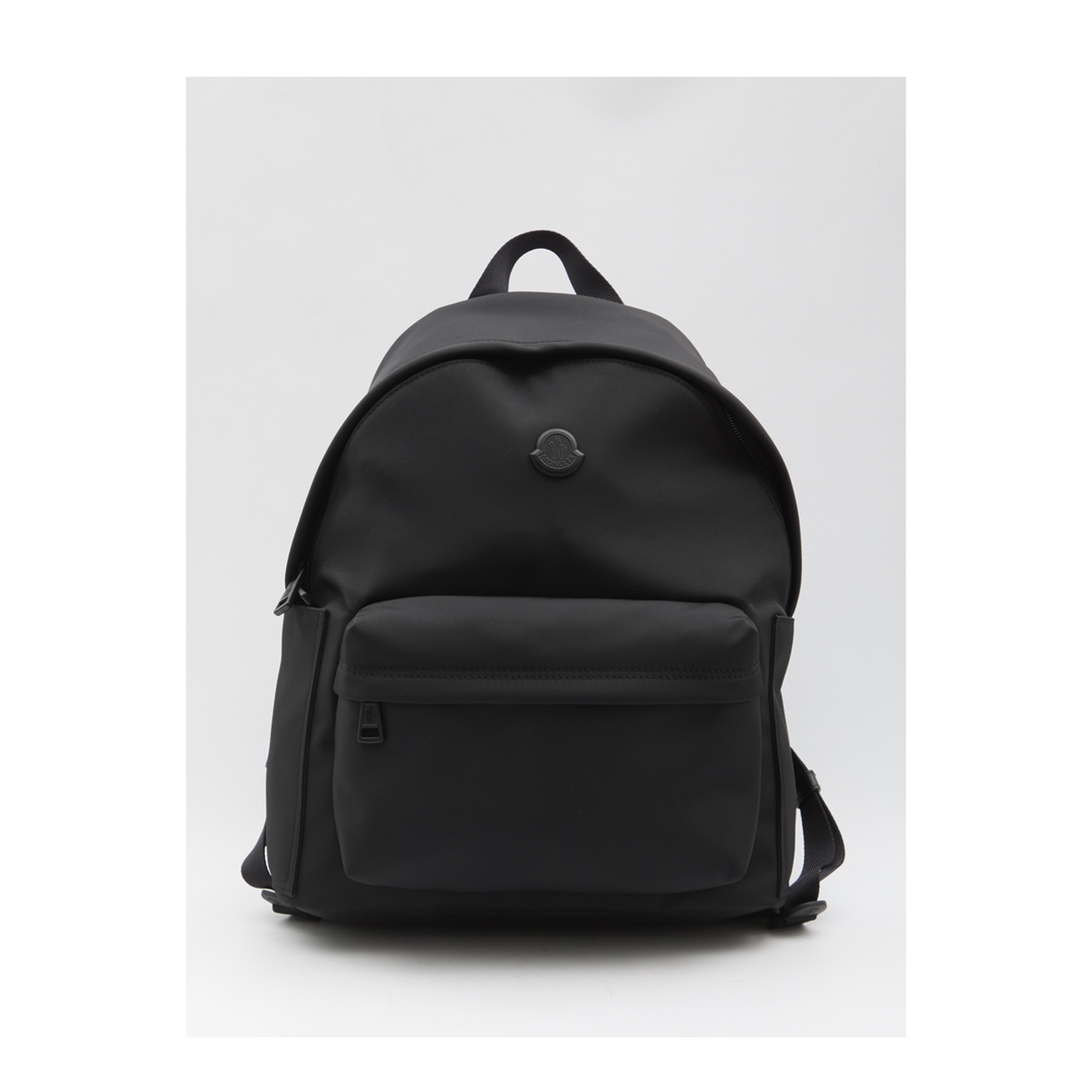 New Pierrick Metal Logo Backpack - Black