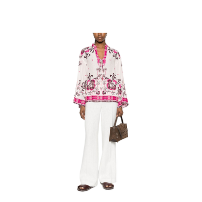 MAYFEYR - Via Masini 80 - Trousers Ivory - M976MJ618