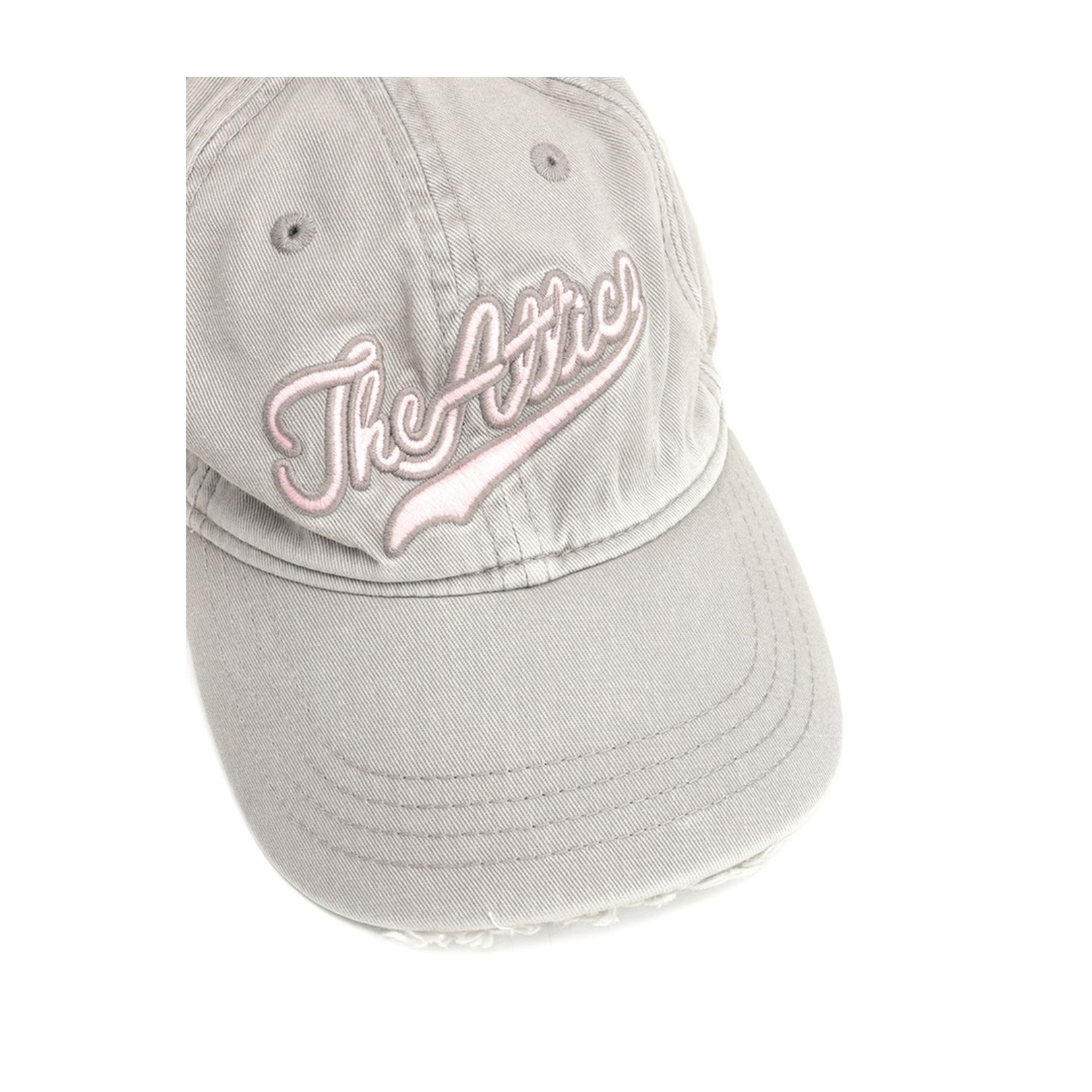 Gray Distressed Cap