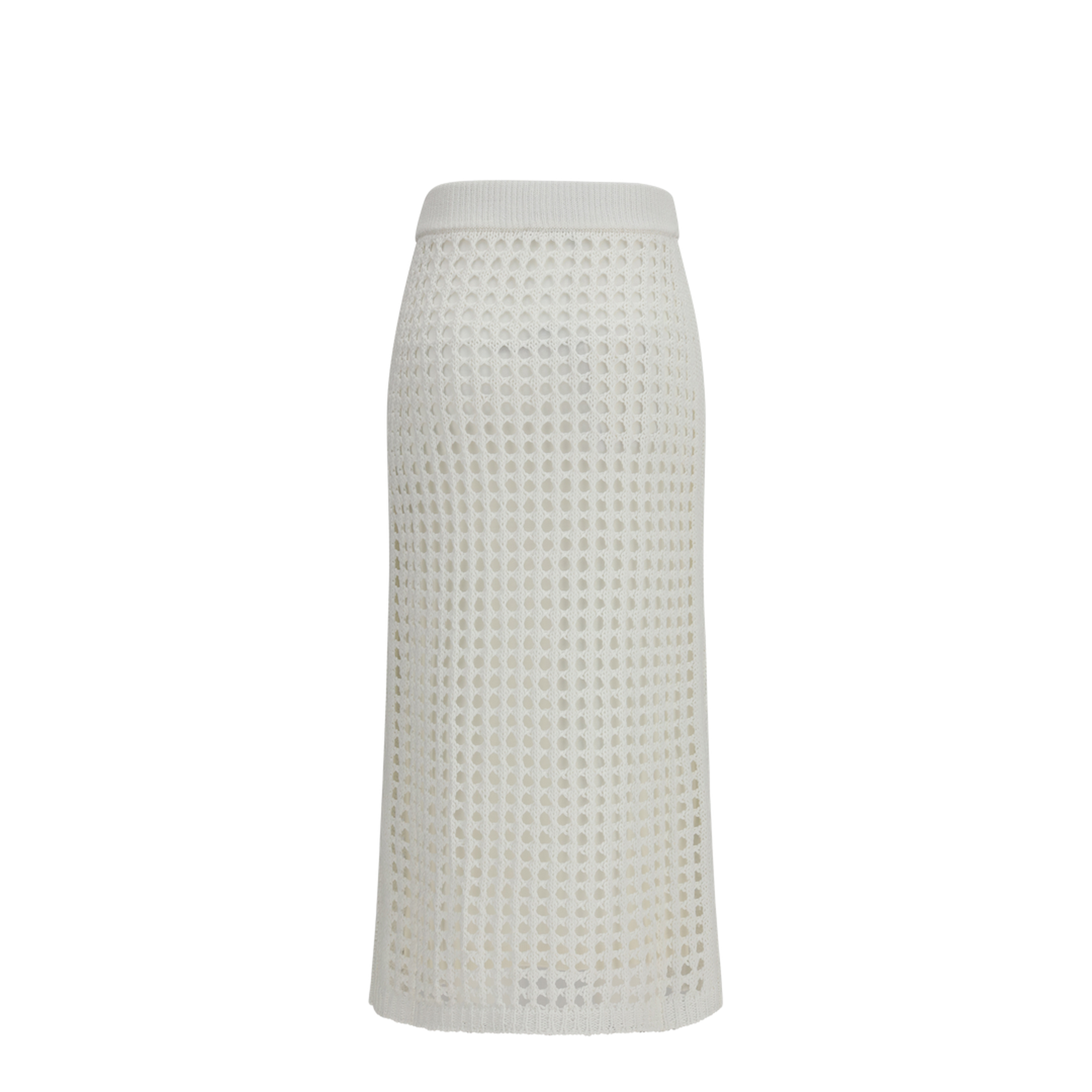 MAYFEYR - Max Mara - Cotton Mesh Skirt - 2611301029600