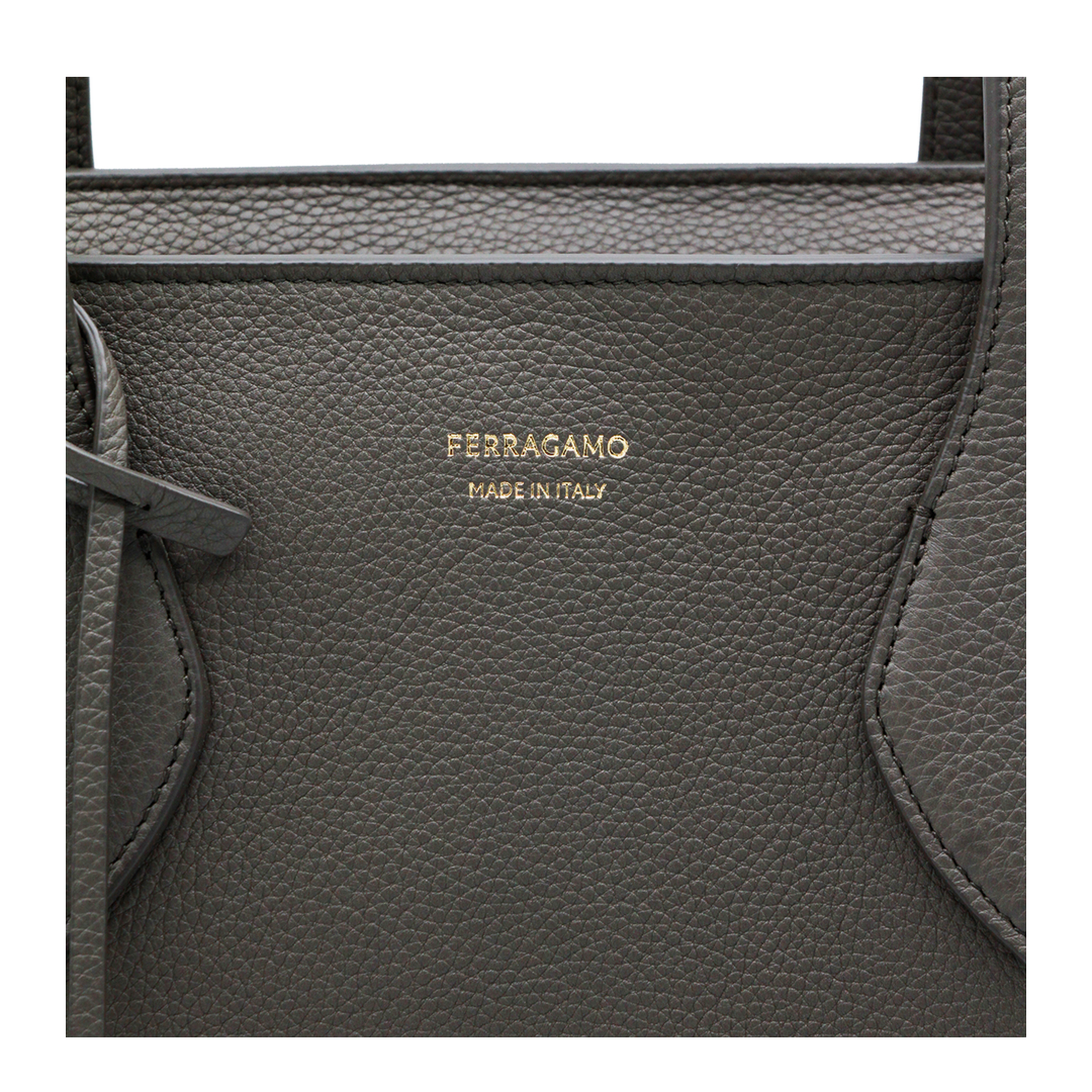 Star Tote Small Calfskin Tote - Black