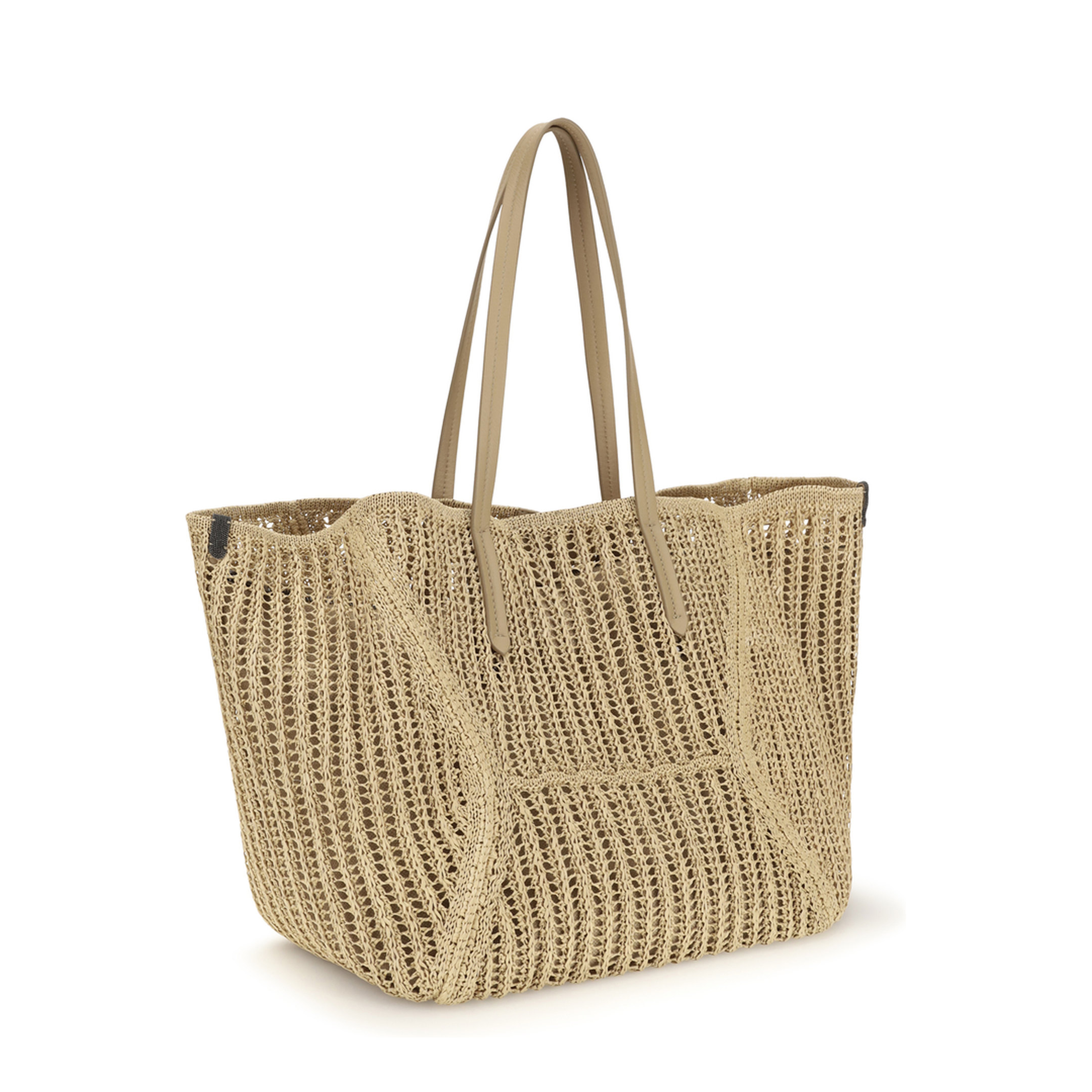 MAYFEYR - Brunello Cucinelli - Duo Shoulder Bag In Raffia - MB97D2571
