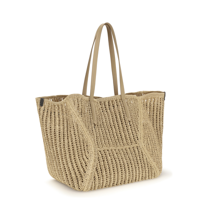 MAYFEYR - Brunello Cucinelli - Duo Shoulder Bag In Raffia - MB97D2571
