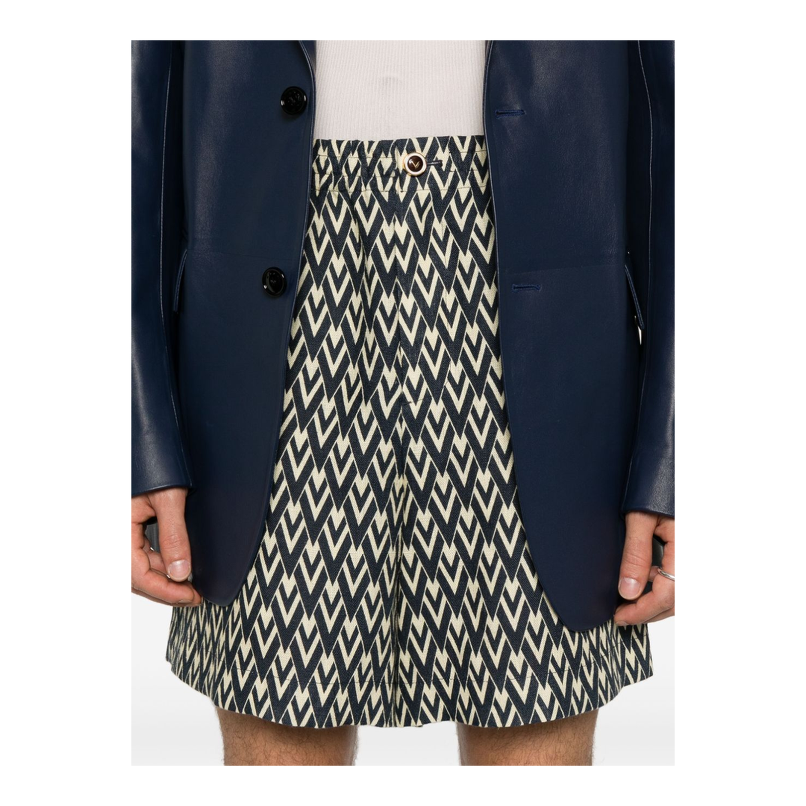 Geometric Print Shorts