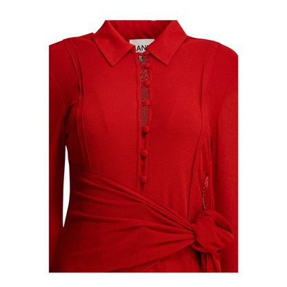 MAYFEYR - Ganni - Long Chemise Dress - A103048406P