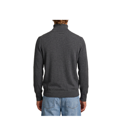 MAYFEYR - BALLANTYNE - Derby Grey Cashmere Turtleneck - B2P00212K0000920
