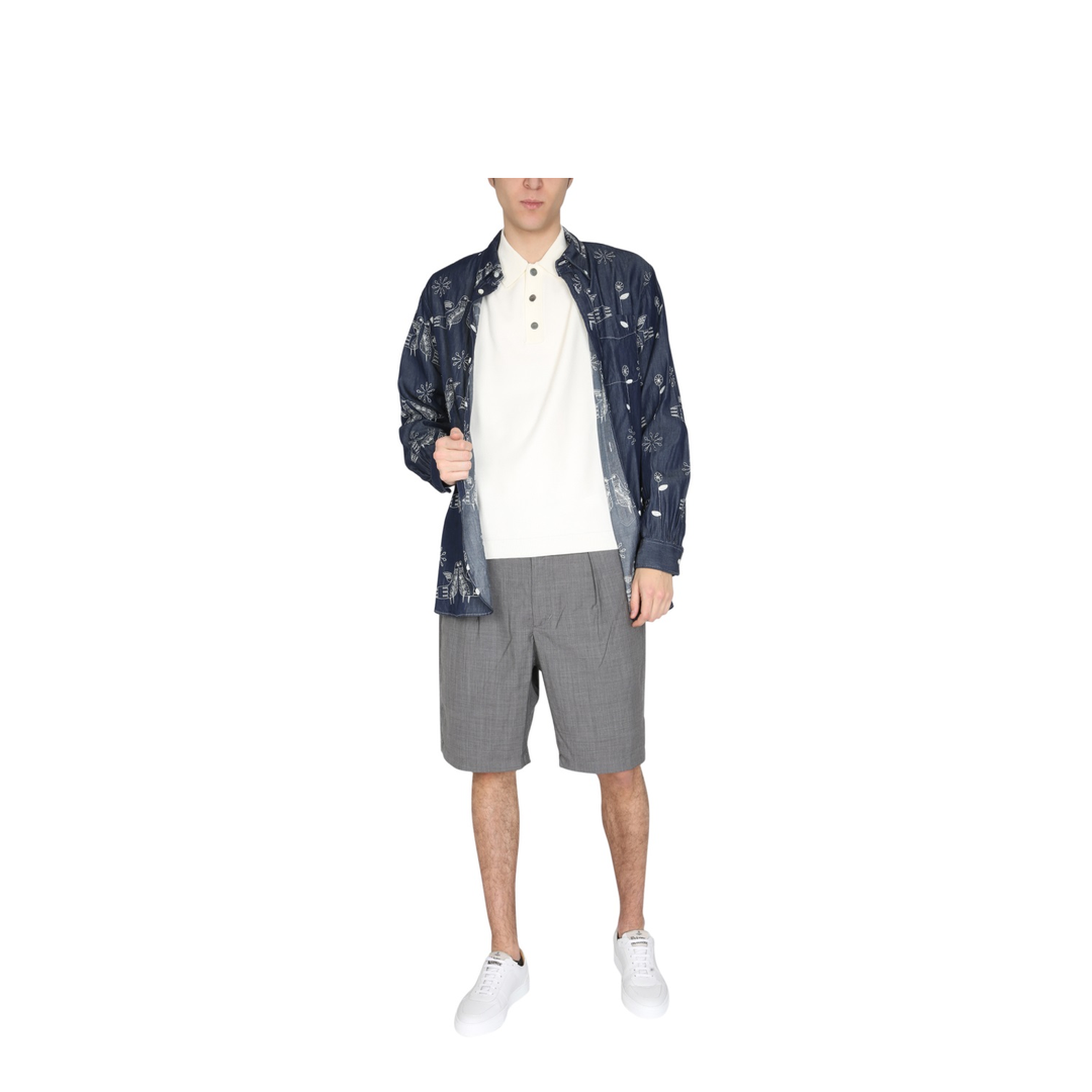 MAYFEYR - ENGINEERED GARMENTS - Bird Embroidery Shirt - 22S1A001ND021