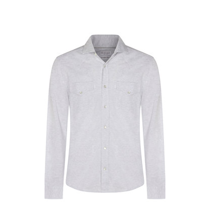 Piqué Cotton Shirt