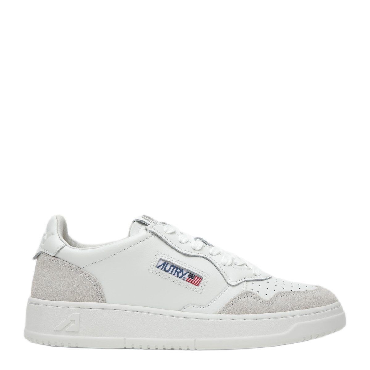 MAYFEYR - Autry - Medalist Low Sneakers White Leather Suede - AULWLS30LS30