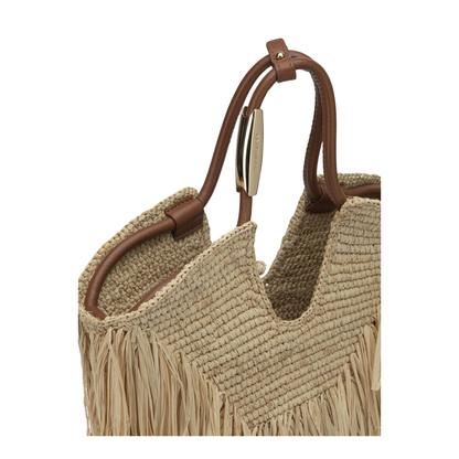 MAYFEYR - Zimmermann - Goldentime Medium Handbag - 4470XS26A2NAT