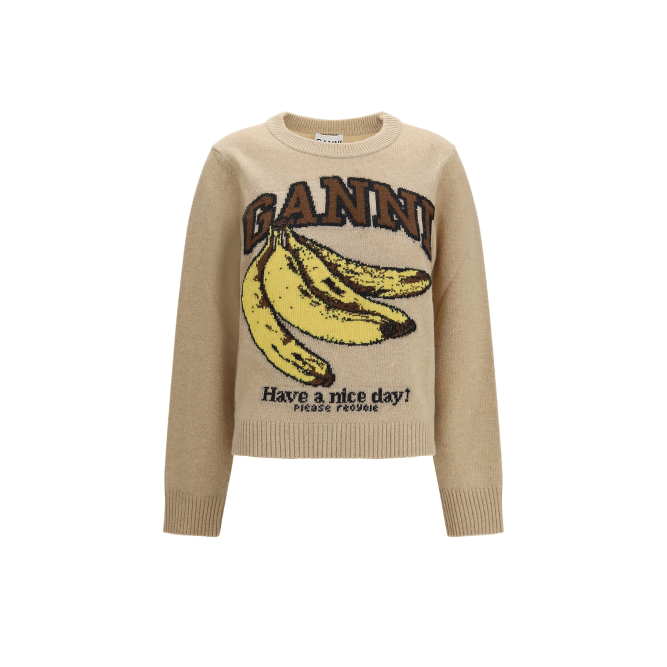 MAYFEYR - Ganni - Wool Graphic Sweater - A1070265118
