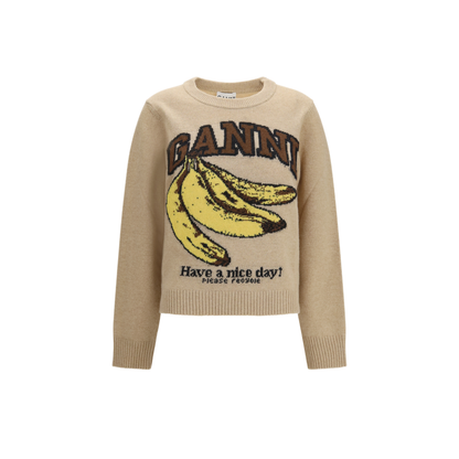 MAYFEYR - Ganni - Wool Graphic Sweater - A1070265118