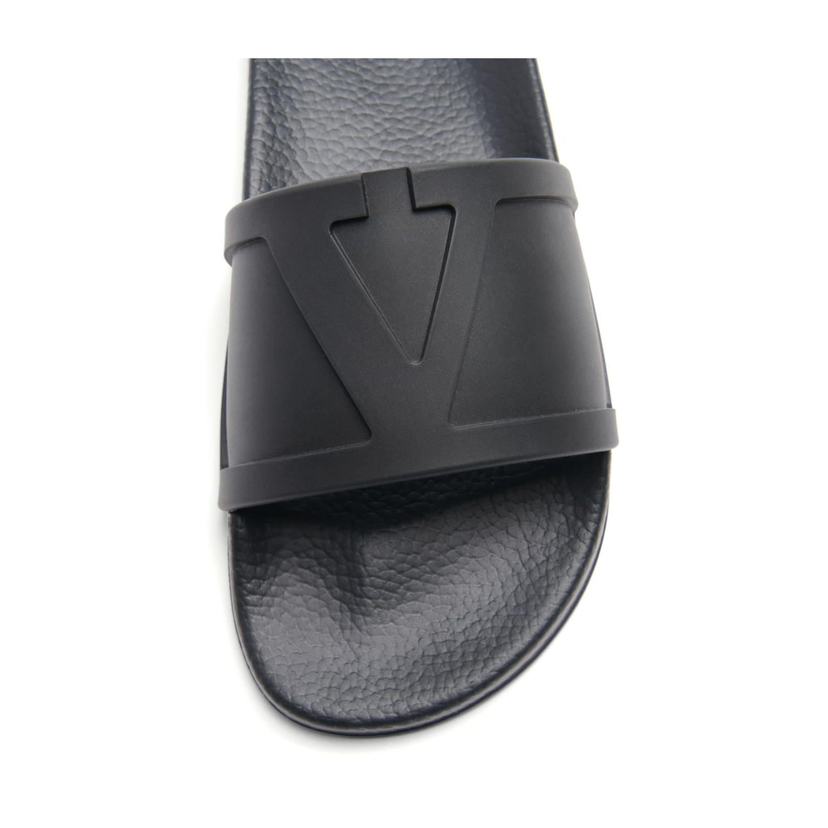 Maxi VLogo Signature Single Toe Strap Moulded Footbed Flat Rubber Sole