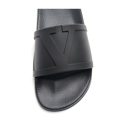 Maxi VLogo Signature Single Toe Strap Moulded Footbed Flat Rubber Sole