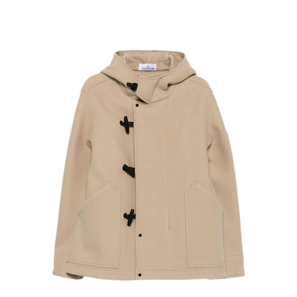 Short Heavy Melton Coat