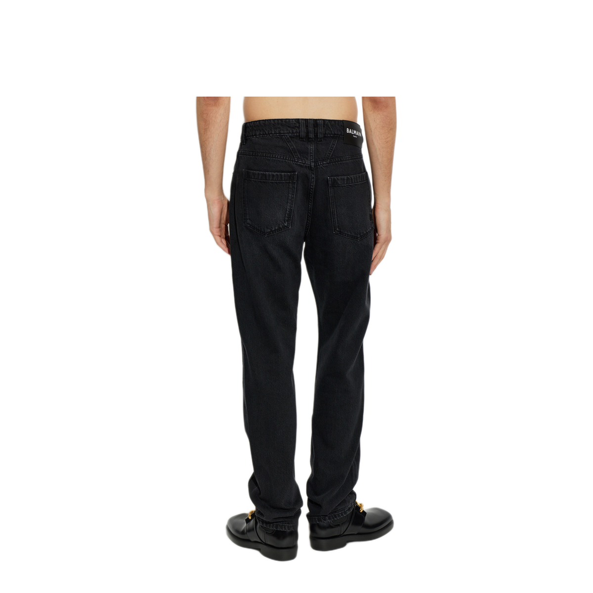 MAYFEYR - Balmain - Denim Jeans - HH1MI115DG130PC