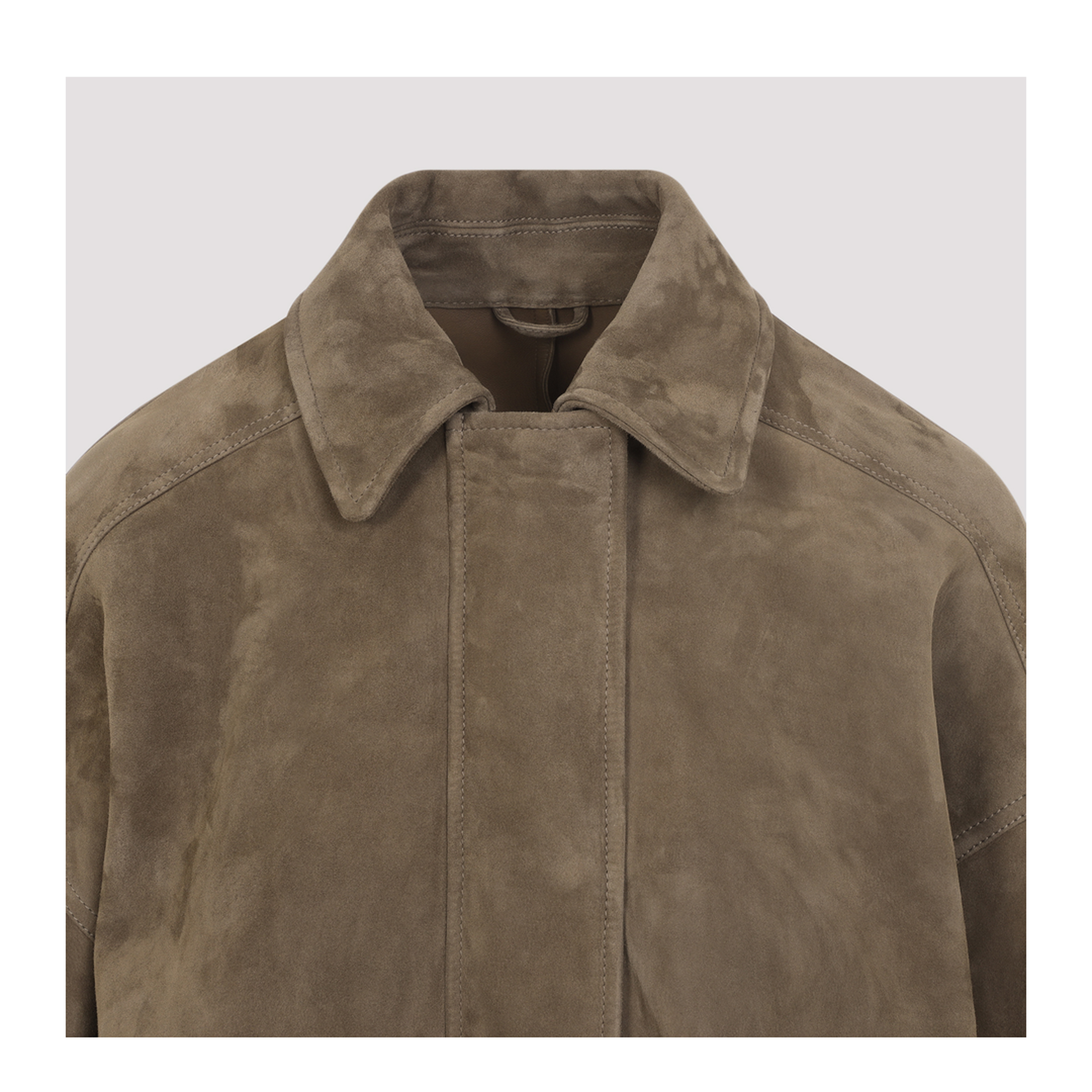 MAYFEYR - Brunello Cucinelli - Suede Leather Jacket - MPCAI7594P