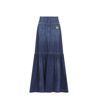 MAYFEYR - Dolce & Gabbana - Long Denim Skirt - F4DDZDG8PH5S9001