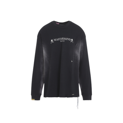 MAYFEYR - MASTERMIND WORLD - Og Vintage Ls Tee - MW26SE2TS006012BLACK
