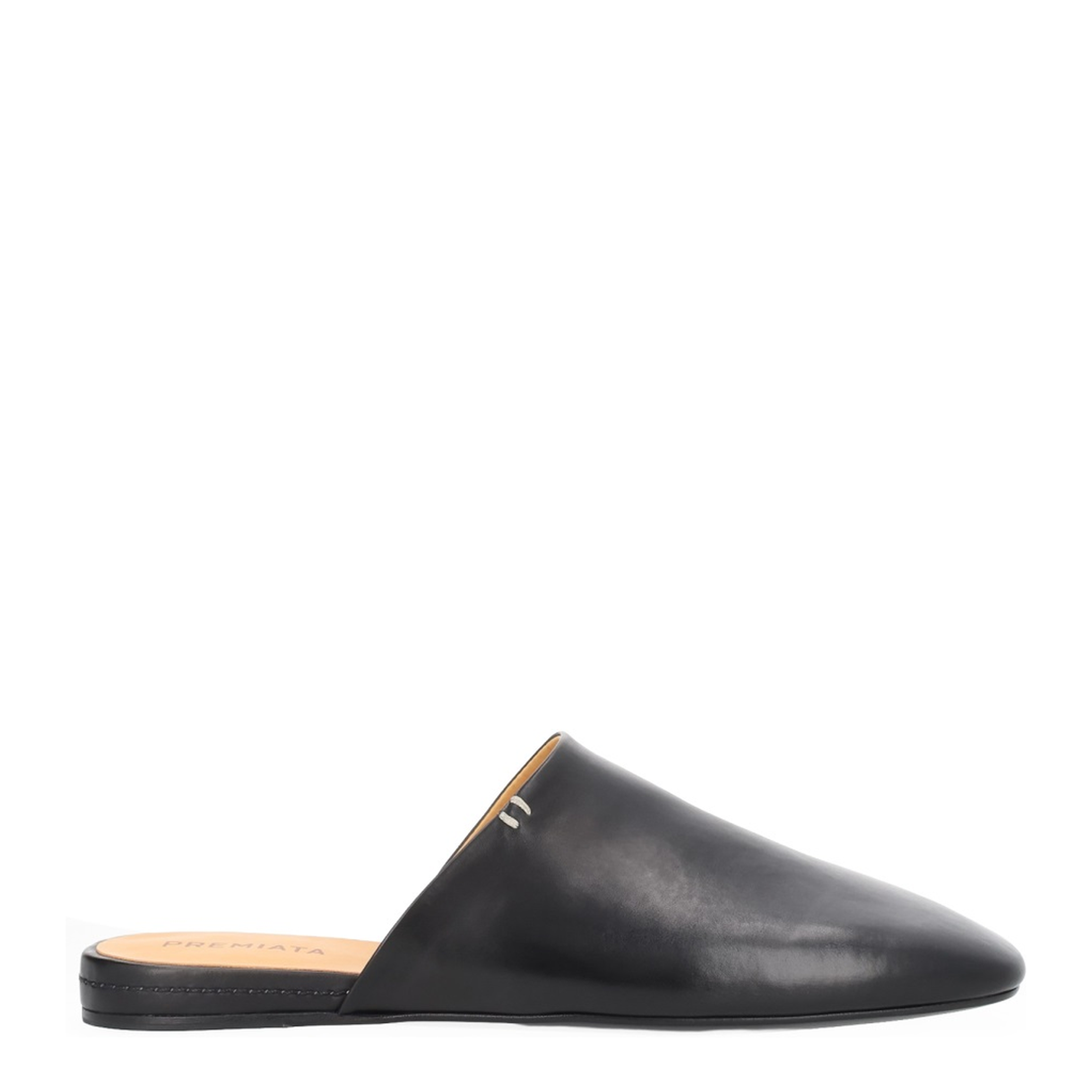 MAYFEYR - PREMIATA - Leather Sabot Black - 32404LANDNERO