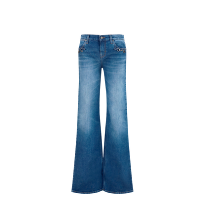 MAYFEYR - Gucci - Stretch Cotton Jeans With Horsebit - 872605XDDHB