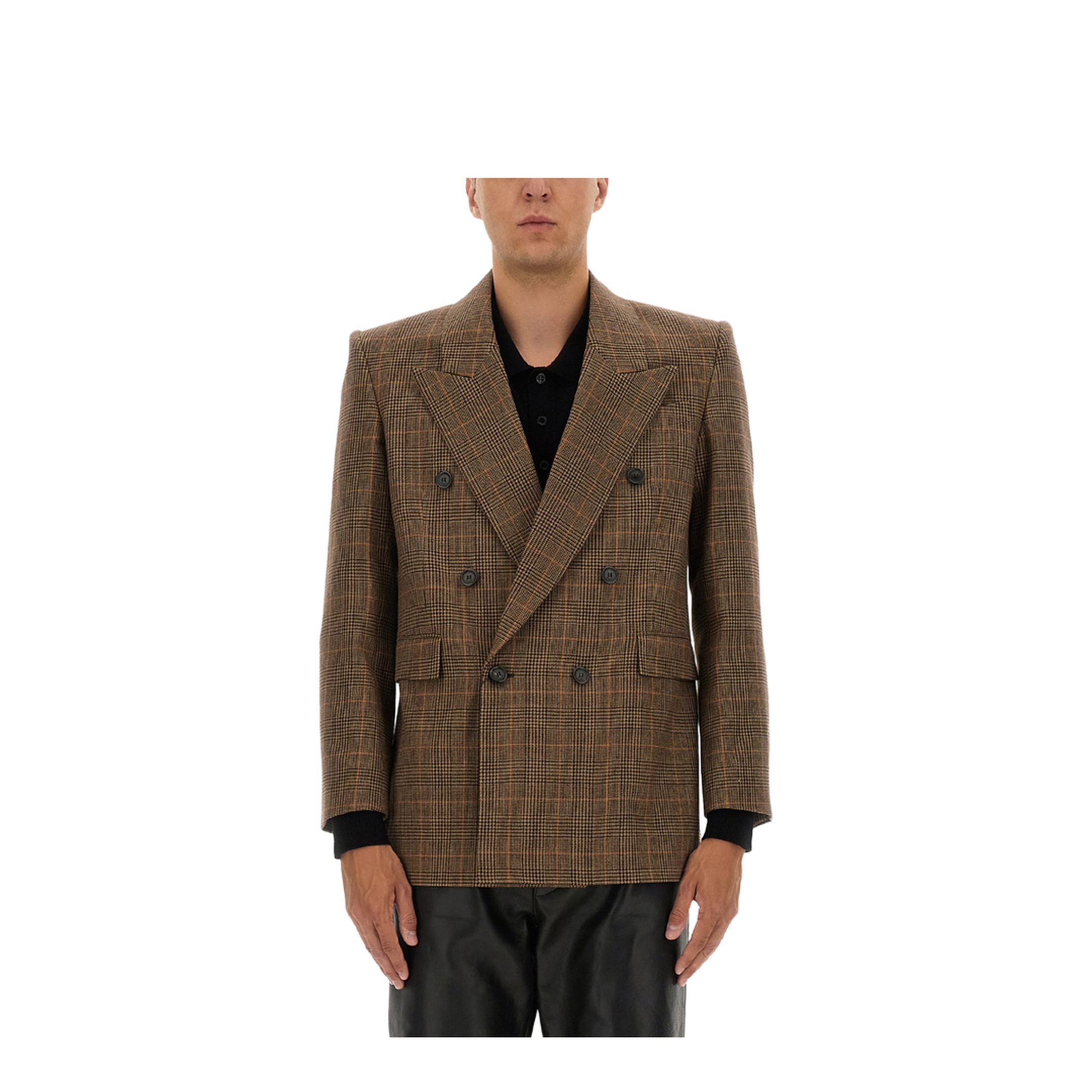 Prince of Wales Wool Jacket