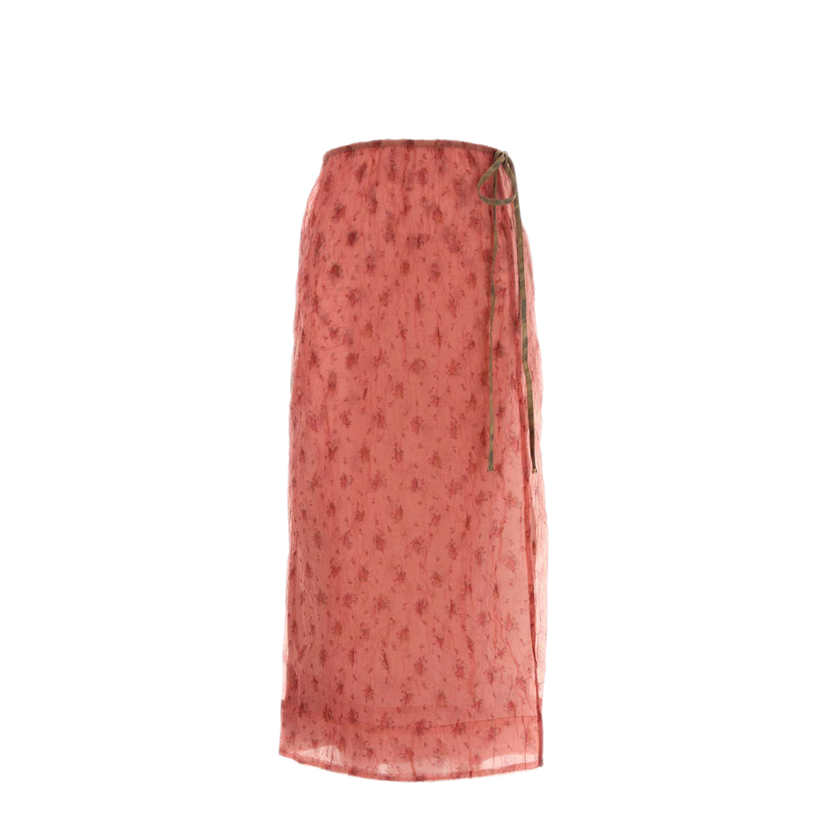 MAYFEYR - Ganni - Printed Stretch Cotton Skirt - A109019707R