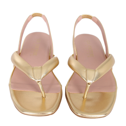 MAYFEYR - GIA BORGHINI - Leather Slingback Sandals - BORA08A2