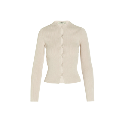 MAYFEYR - Fendi - Cotton Cardigan - FZC963ANJBF084J
