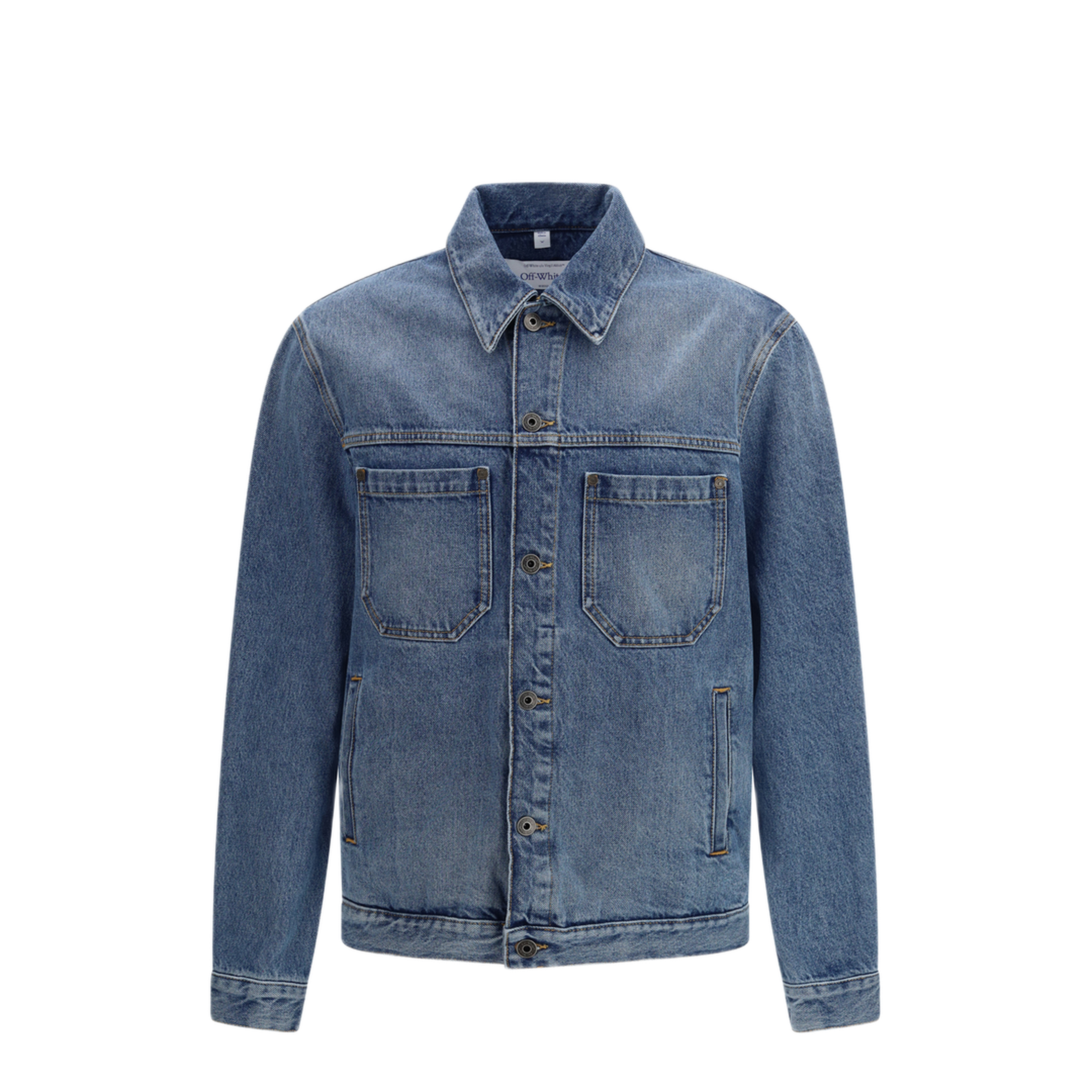 MAYFEYR - Off-White - Half Arrow Skate Denim Jacket - 44MYE09QS26D0024004000