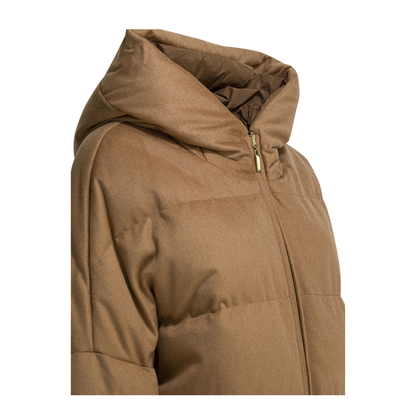 MAYFEYR - Max Mara - Short Down Jacket In Camel Wool - 2529486035DESIDERIO001