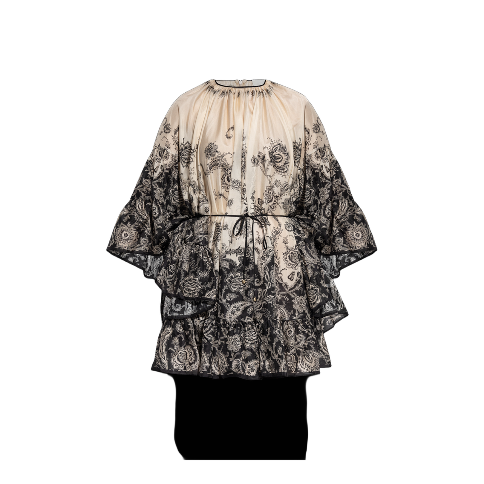 Silk Dress with Print