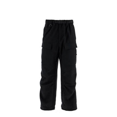 Y-3 flannel cargo pants for men