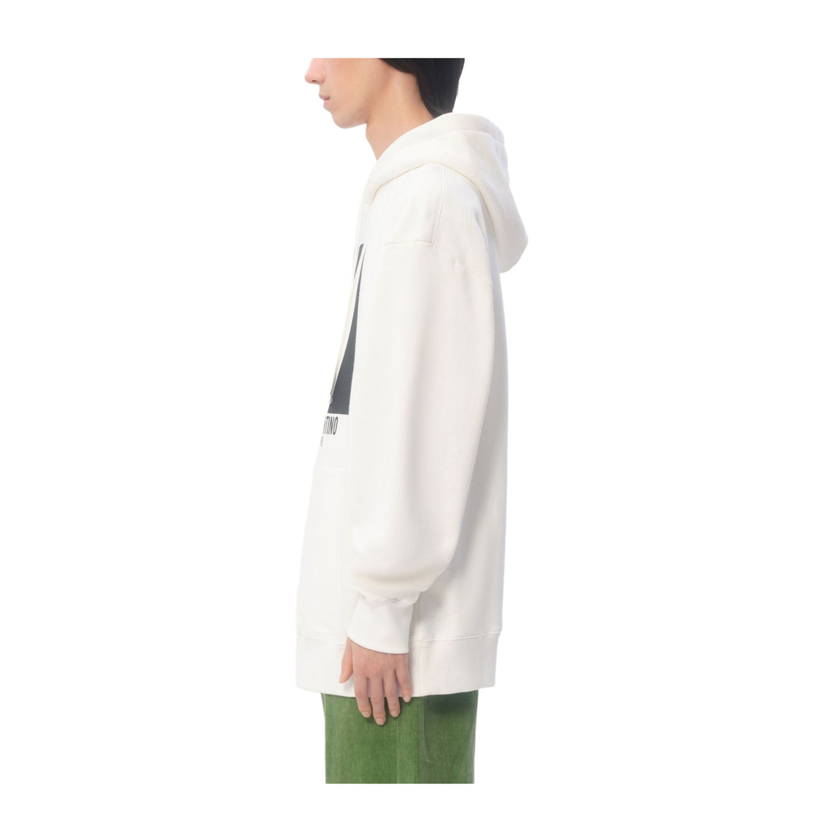 Ivory Slouchy Hooded Sweater