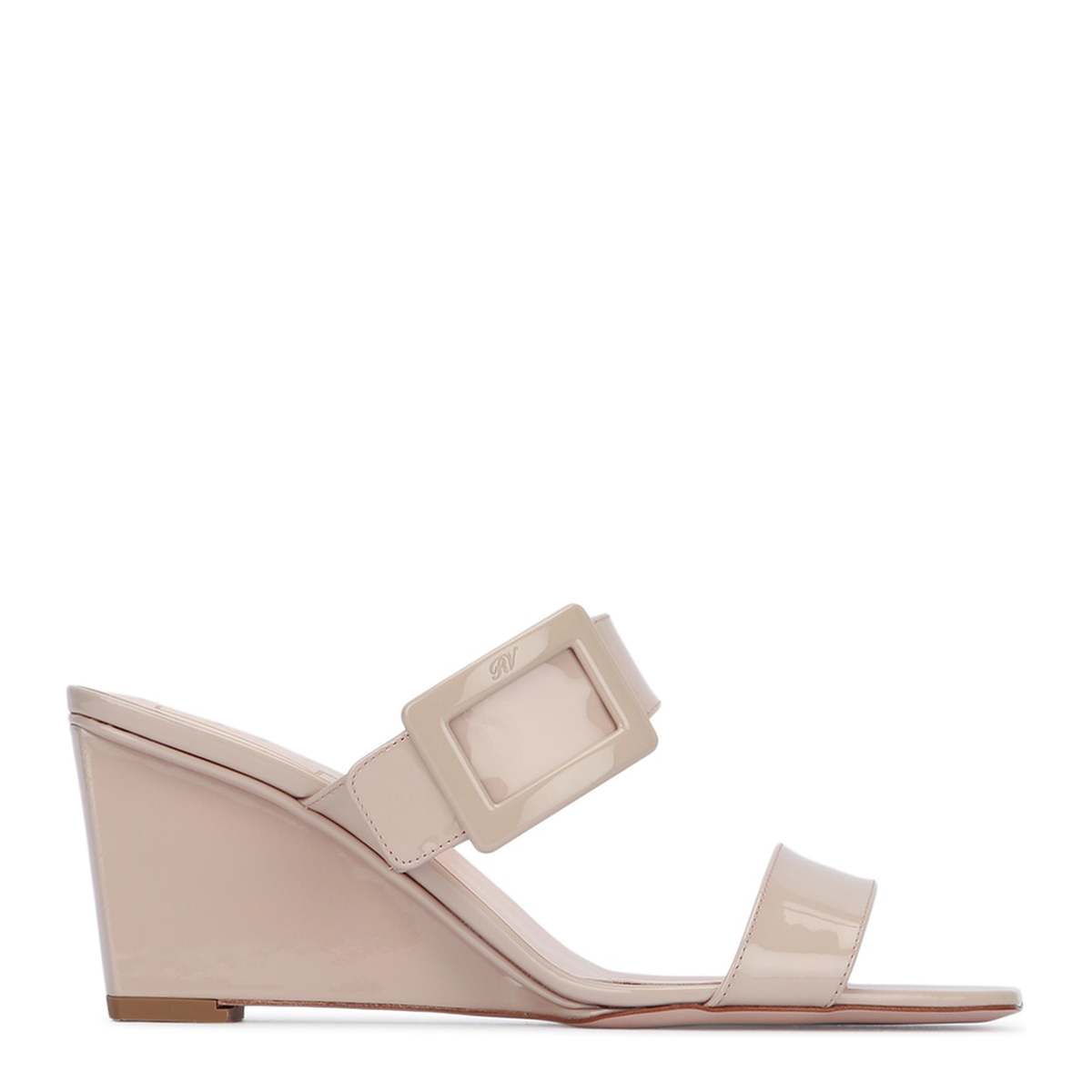 MAYFEYR - Roger Vivier - Belle Vivier Mule Wedge 60 - RVW80544430D1PC211