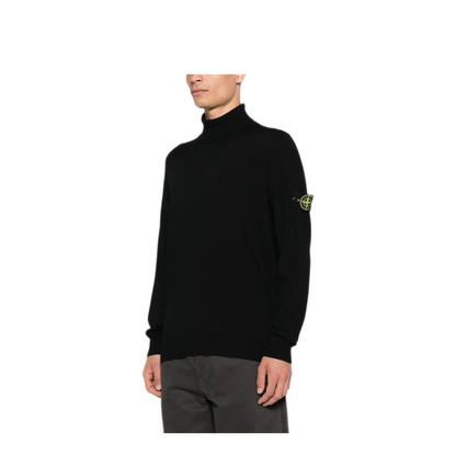 MAYFEYR - Stone Island - Ribbed Wool Turtleneck Sweater - K2S155100025S00C4V0029