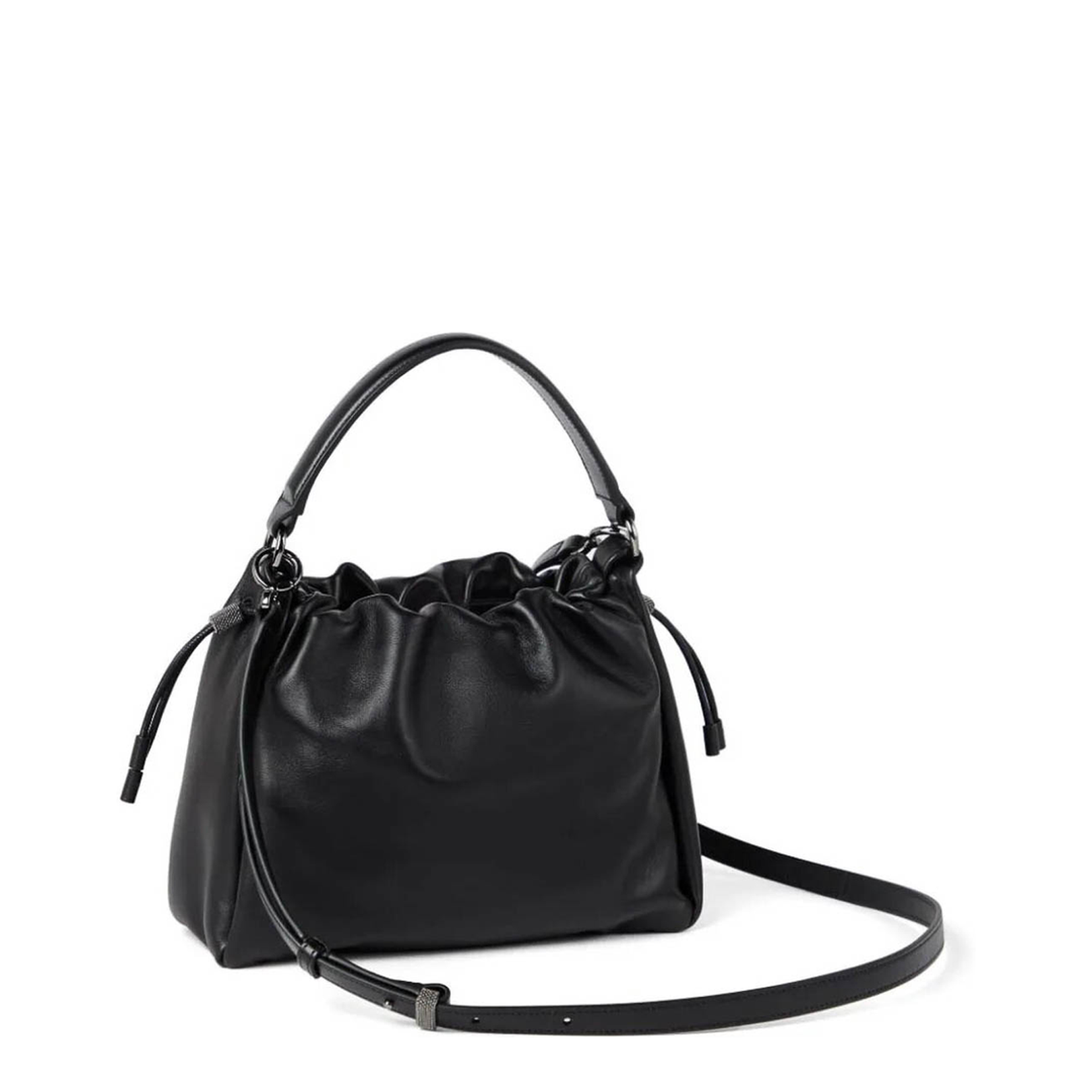 Leather Bucket Bag